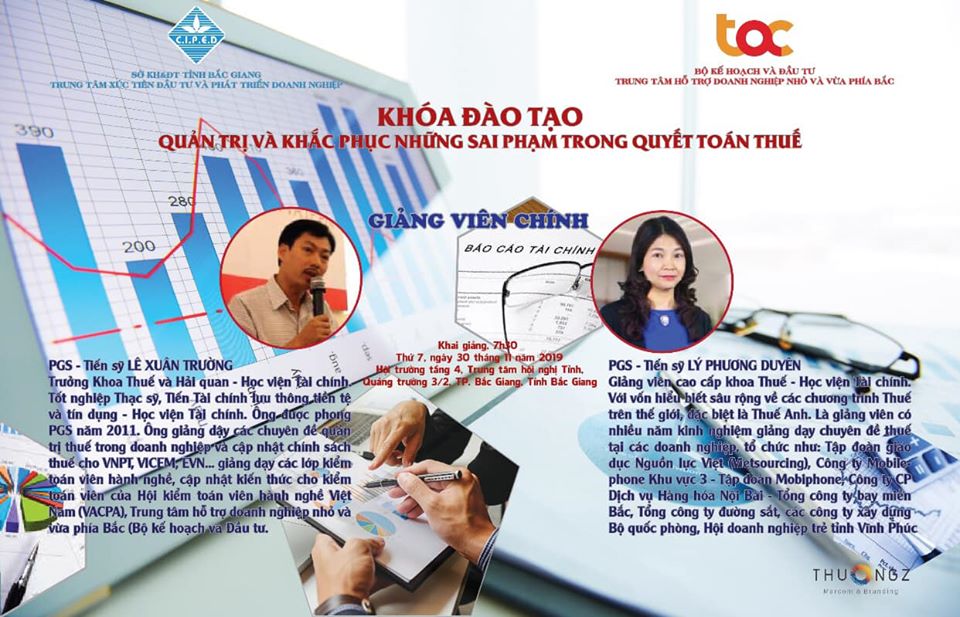 Khoá học “Quản trị và khắc phục những sai phạm trong quyết toán thuế”