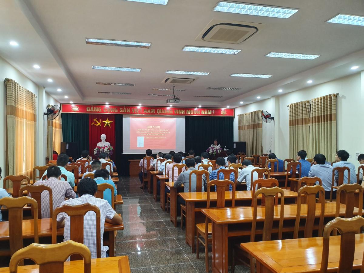Hội nghị tập huấn, phổ biến kiến thức và triển khai kế hoạch cải thiện, nâng cao chỉ số PCI và DDCI tại Sở Xây Dựng