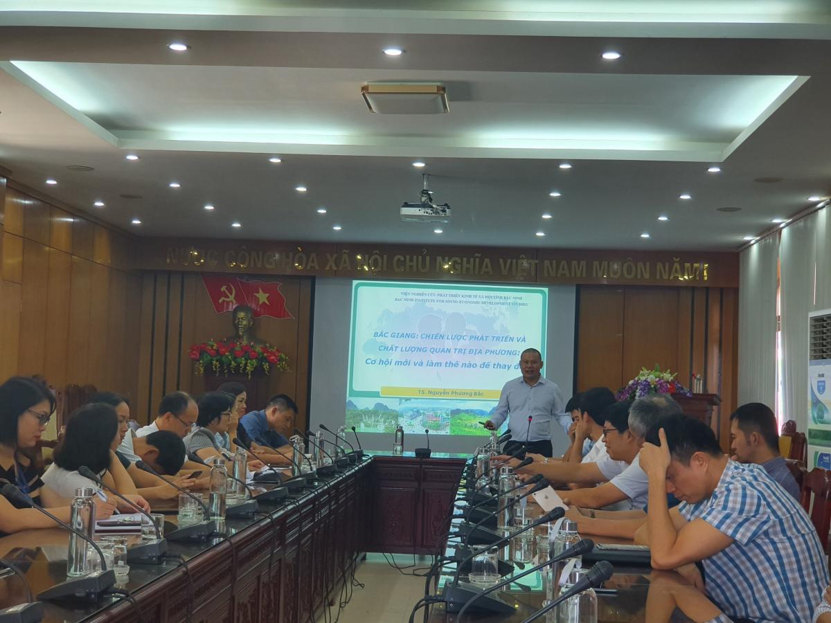 Sở Kế hoạch và Đầu tư tổ chức “Hội nghị tập huấn cải thiện môi trường đầu tư kinh doanh tỉnh Bắc Giang năm 2020”