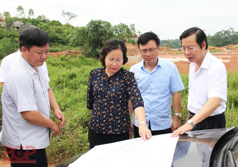 Đẩy nhanh giải phóng mặt bằng các dự án đô thị trên địa bàn huyện Yên Thế