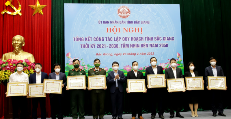 Tổng kết công tác lập quy hoạch tỉnh Bắc Giang thời kỳ 2021-2030, tầm nhìn đến năm 2050