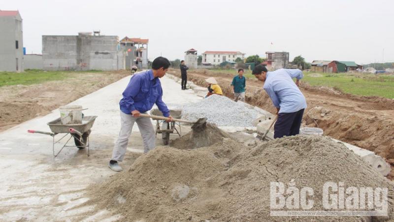 Việt Yên: Tháo gỡ vướng mắc trong giao đất dịch vụ