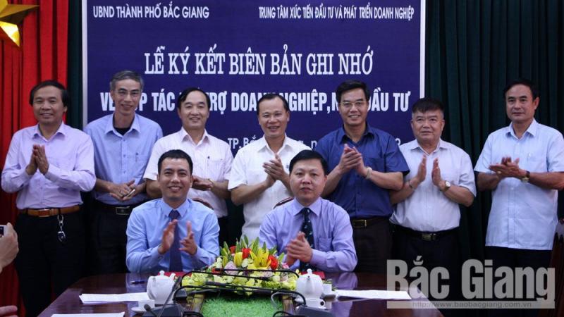 Hợp tác, hỗ trợ doanh nghiệp đầu tư trên địa bàn TP Bắc Giang