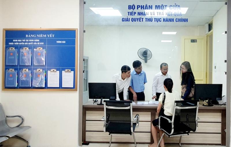 Bộ GTVT chính thức khai trương “bộ phận một cửa” giải quyết TTHC