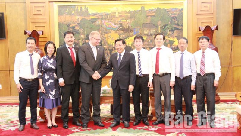 Đoàn công tác Cục Đầu tư và Thương mại Ba Lan thăm, làm việc tại Bắc Giang