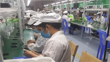Bắc Giang: Lao động tại các khu công nghiệp tăng cao