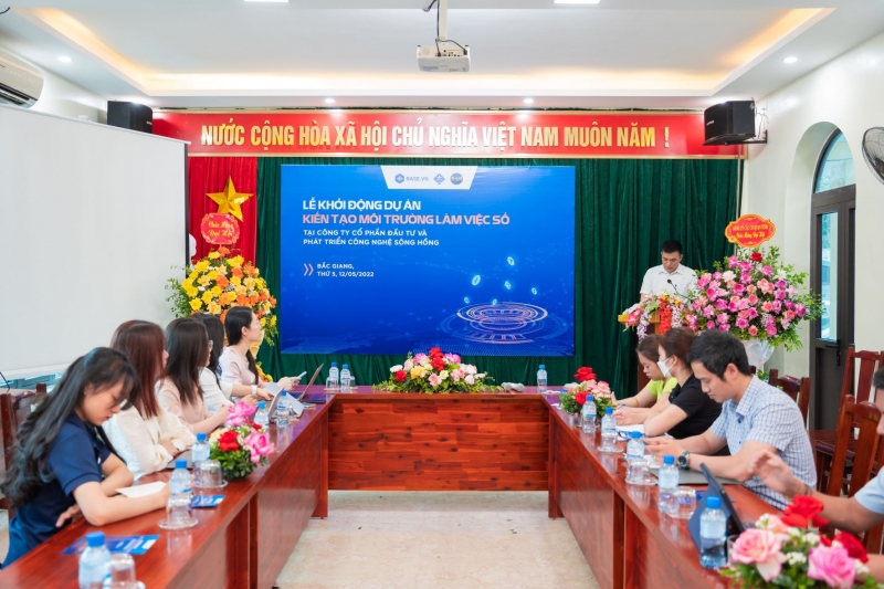 DOANH NGHIỆP BẮC GIANG KHỞI ĐỘNG DỰ ÁN “KIẾN TẠO MÔI TRƯỜNG LÀM VIỆC SỐ”