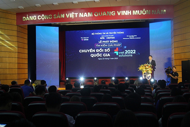 Phát động cuộc thi “Tìm kiếm giải pháp chuyển đổi số quốc gia – Viet Solutions” năm 2022