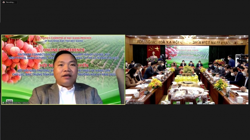 Làm tốt công tác phối hợp, giao thương, xúc tiến tiêu thụ vải thiều