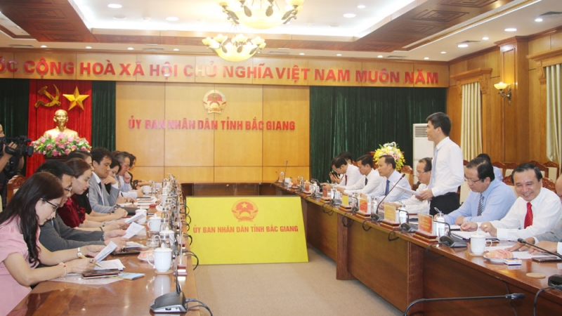 Phó Chủ tịch Thường trực UBND tỉnh Mai Sơn tiếp Đoàn doanh nghiệp kiều bào Hàn Quốc