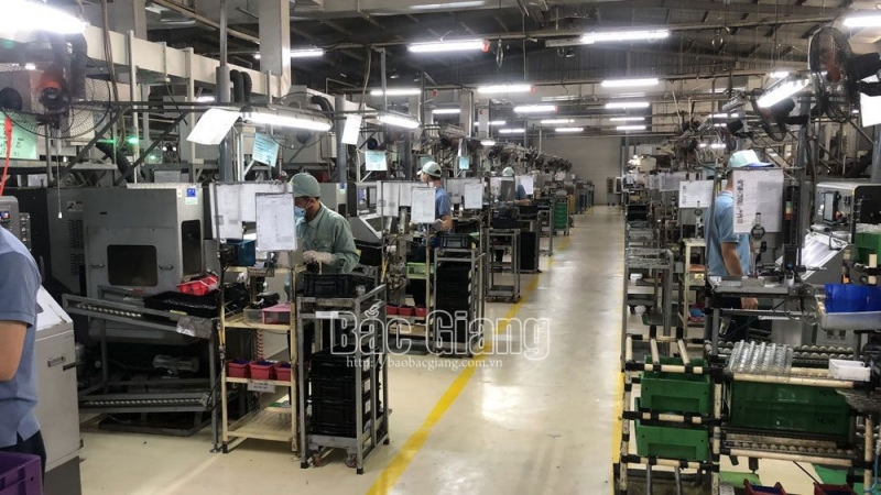 Bắc Giang dẫn đầu cả nước về tăng trưởng IIP