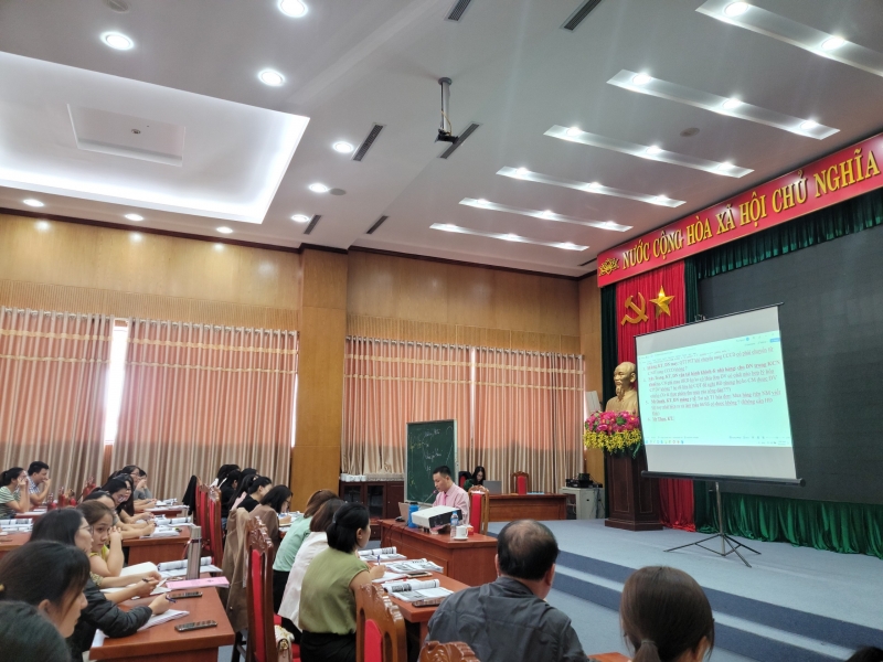 Khai mạc Khóa đào tạo “Xây dựng hệ thống báo cáo tài chính quyết toán thuế năm 2022 và định hướng công tác quản lý tài chính, thuế năm 2023”