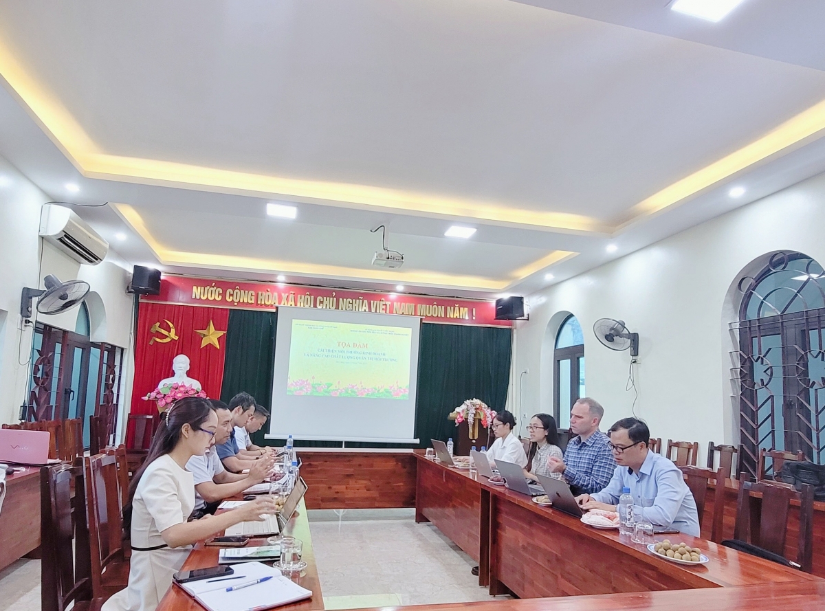 Tọa đàm “Những chính sách thúc đẩy môi trường kinh doanh thuận lợi và quản trị môi trường của địa phương”