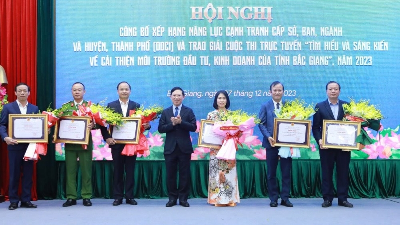 Bắc Giang: Cải thiện PCI là nhiệm vụ trọng tâm hàng đầu