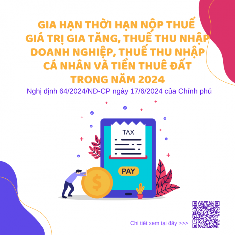 Chính phủ gia hạn nộp thuế thu nhập cá nhân, VAT, tiền thuê đất